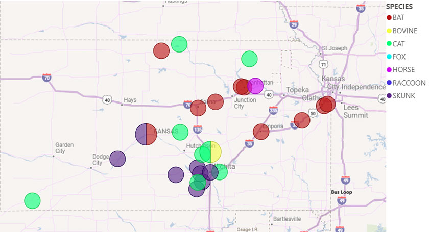 rabies map