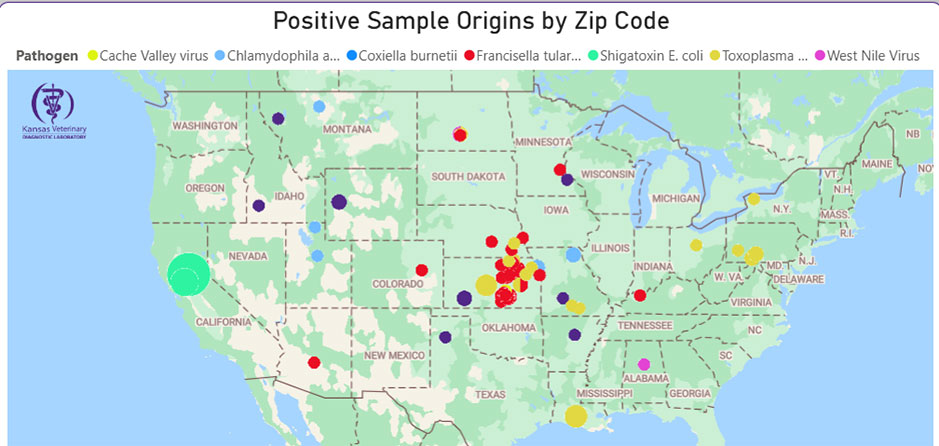 Click to enlarge zoonotic diseases map