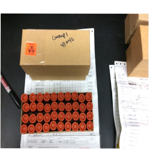 Sample Shipping Preparation